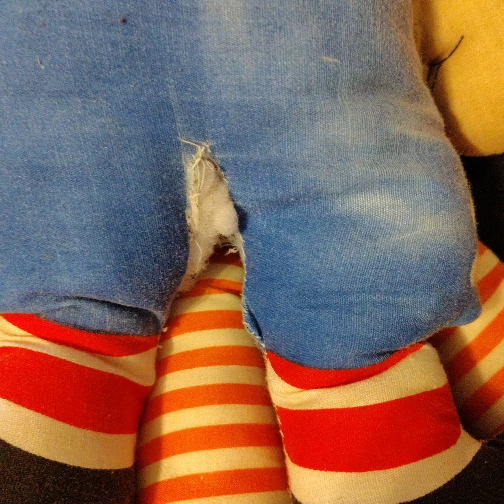 Vtg Large Raggedy Anne & Andy Dolls Lot Of 4 - Picture 8 of 14